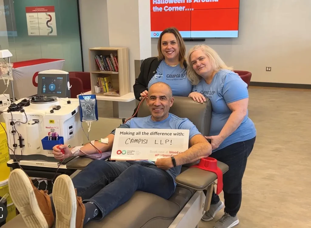 Campisi LLP Giving Back: The Life-Saving Impact of Plasma Donation