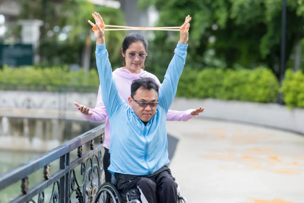 wheelchair fitness and resistance training